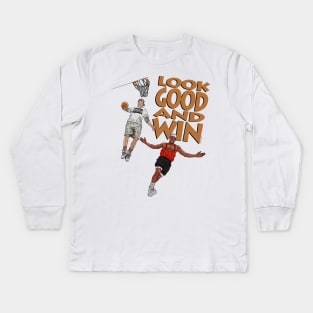 Look Good And Win Kids Long Sleeve T-Shirt